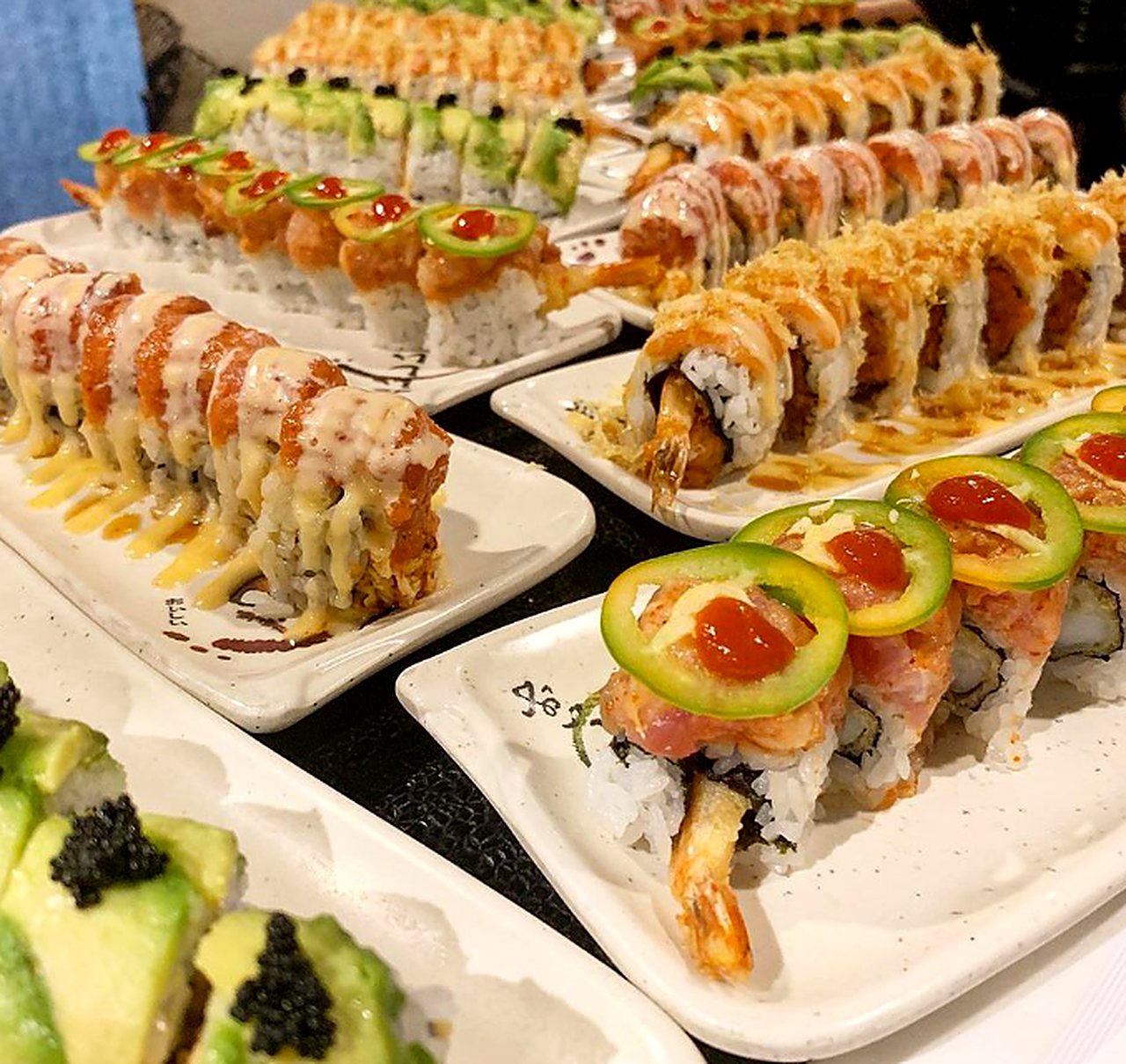 Kungfu Sushi's specialty rolls
